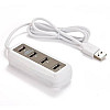 USB-хаб HSM-50171 на 4 порти USB 2.0 з вимикачами (HSM50171)