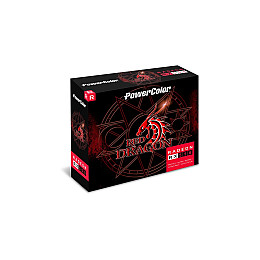 Видеокарта PowerColor AMD Radeon RX 550 4GB GDDR5 Red Dragon LP (AXRX 550 4GBD5-HLE)