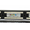 Патч-панель CMS 19" 24хRJ-45 UTP кат. 5e c организатором кабеля