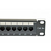 Патч-панель CMS 19" 24хRJ-45 UTP кат. 5e c организатором кабеля