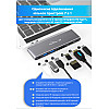 USB-хаб Blueendless BS-HC702 7-в-1 Type-C to 4K HD PD + 3хUSB3.0 + USB 3.1 Type-C + TF/SD Card Reader Silver