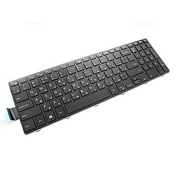 Клавіатура для ноутбука без рамки DELL Inspiron 3721 5721 Black RU