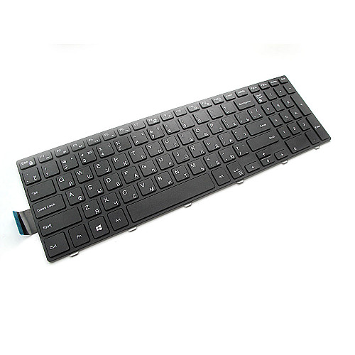 Клавіатура для ноутбука без рамки DELL Inspiron 3721 5721 Black RU
