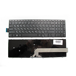 Клавіатура для ноутбука без рамки DELL Inspiron 3721 5721 Black RU