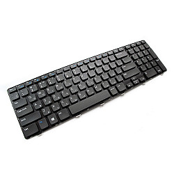 Клавіатура для ноутбука без рамки DELL Inspiron 3721 5721 Black RU
