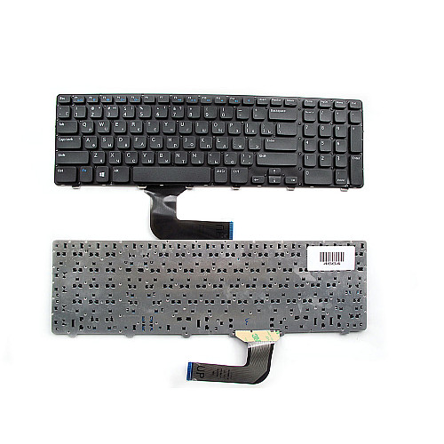 Клавіатура для ноутбука без рамки DELL Inspiron 3721 5721 Black RU