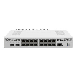 Маршрутизатор MikroTik CCR2004-16G-2S+PC (16хGE, 2xSFP+, пасивне охолодження, L6)