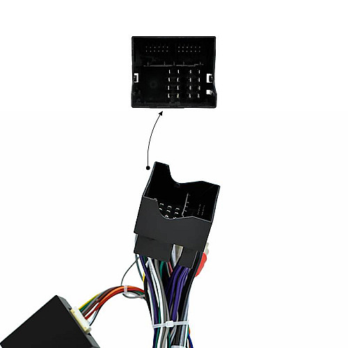ISO адаптер FEELDO для Mercedes Benz C-Class C180/C200 2010-2014 + CAN-BUS Box (6563)