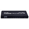 Розгалужувач сплітер Lucom HDMI 1x4 Splitter Act v2.0 4K@60Hz Чорний (62.09.8250)