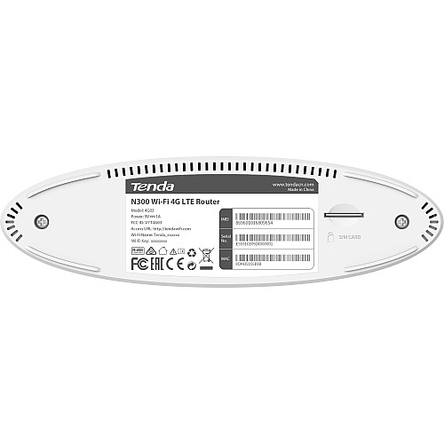 Беспроводной 3G/4G маршрутизатор Tenda 4G03 (N300 1xLAN, 1xWAN, 2 антенны)