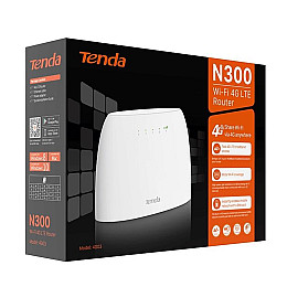 Беспроводной 3G/4G маршрутизатор Tenda 4G03 (N300 1xLAN, 1xWAN, 2 антенны)