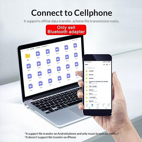 USB Bluetooth адаптер беспроводной передатчик для компьютера Orico bluetooth 5.0 BTA-508-BK Черный