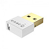 USB Bluetooth адаптер беспроводной передатчик для компьютера Orico bluetooth 5.0 BTA-508-WH Белый