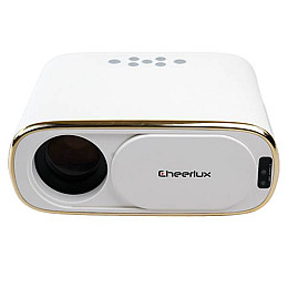 Портативный WIFI Мини LED Проектор Android 9.0 Full HD P 4000 Lumen с Динамиком + Bluetooth 5.0 Cheerlux C16 (533)