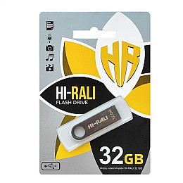 Флеш память Hi-Rali Shuttle USB 2.0 32GB Black