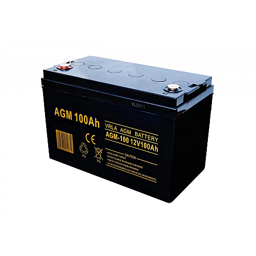 Акумулятор AGM Volt 12V 100A (1200 Вт/год)