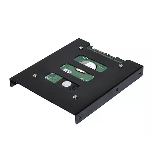Монтажная рама для крепления Lucom HDD 2.5" в слот 3.5" Черный (62.09.8378)