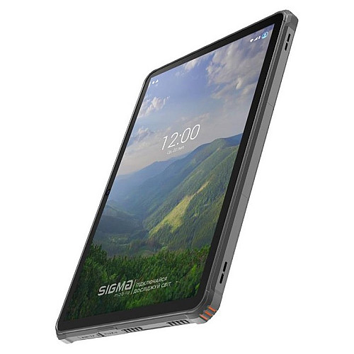 Планшетний ПК Sigma mobile Tab A1025 4G Dual Sim Чорний-Помаранчевий