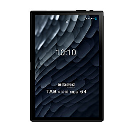 Планшетный ПК + чехол-книжка Sigma mobile Tab A1010 Neo 4/64GB 4G Dual Sim Black