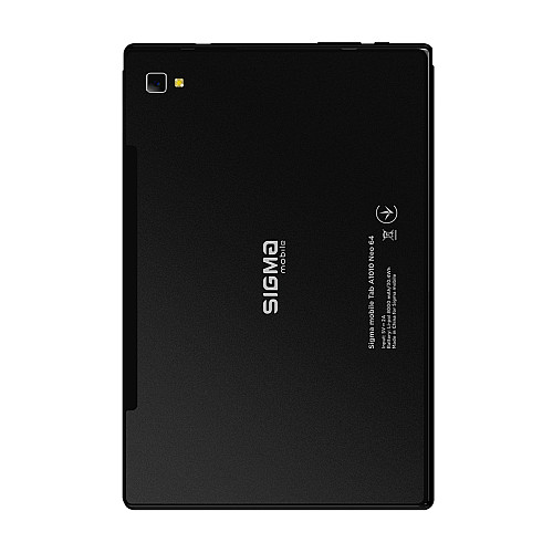 Планшетний ПК + чохол-книжка Sigma mobile Tab A1010 Neo 4/64GB 4G Dual Sim Black