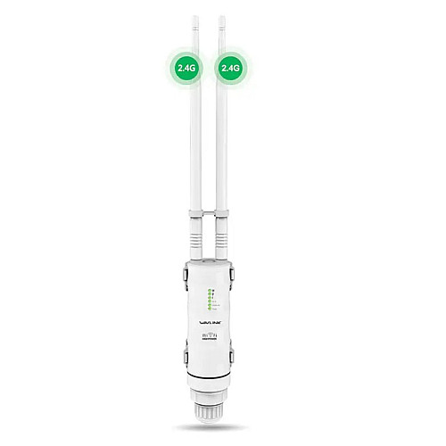Усилитель ретранслятор уличный WavLink WN570HN2 WiFi 2,4 ГГц с WAN/LAN 300Mbps до 200 м (100896)