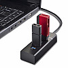 Концентратор USB-хаб RIAS 303 4 порти USB 3.0 Black (3_02544)