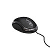 Дротова оптична Мишка JEQANG JM-009 1200 DPI USB 1 м Чорний
