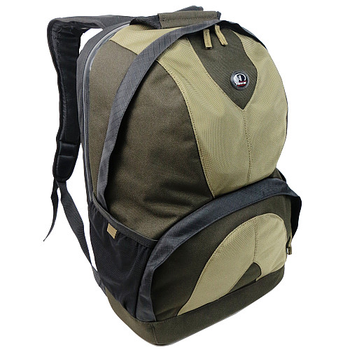Вместительный рюкзак для ноутбука Tamrac Computer Backpack 17" Коричневый с черным и оливковым (Tamrac 1717)