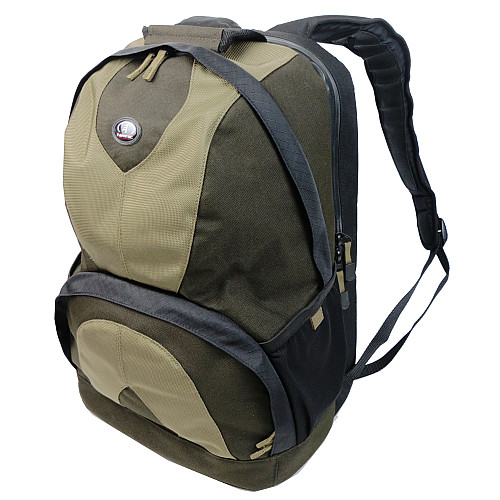 Вместительный рюкзак для ноутбука Tamrac Computer Backpack 17" Коричневый с черным и оливковым (Tamrac 1717)