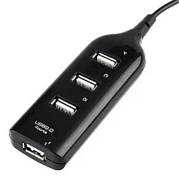 Хаб розгалужувач на 4 Порта YIIOT Концентратор USB 2.0 (587)