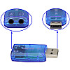 Звуковая карта RIAS 3D Sound card внешняя 5.1 USB Blue (3_01122)