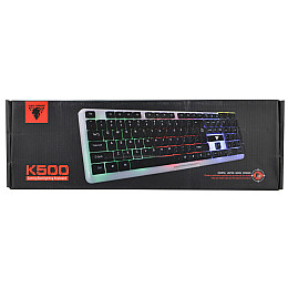 Клавиатура Jedel K500+ с подсветкой USB White (3_00881)