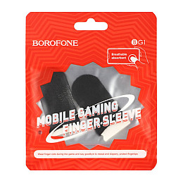 Напальчники для сенсорного екрана Borofone BG1 Superconducting Finger Cots 2 шт Чорний