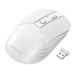 Бездротова оптична мишка Borofone BG5 2.4G 800-1600DPI Білий