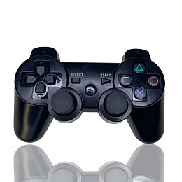 Джойстик бездротовий DoubleShock 3 Black (10674-hbr)
