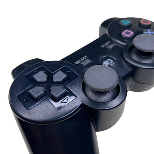 Джойстик бездротовий DoubleShock 3 Black (10674-hbr)