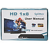 Разветвитель видеосигнала (сплиттер) RIAS HDMI - 8xHDMI 8 портов v1.4 1080P Black (3_00625)