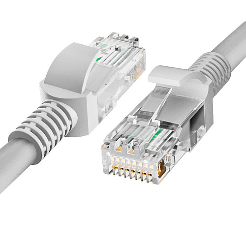 Патч-корд Lesko UTP Cablexpert Gray (PP12-1.5M) литой 1,5 m