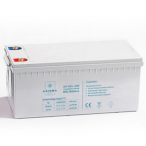 Акумулятор гелевий AXIOMA ENERGY 200 Ач (AX-Gel-200)