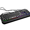 Проводная игровая клавиатура XO KB-01 Metal USB RGB 1.5 м Черный