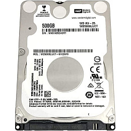 Жесткий диск Western Digital AV-25 500GB 5400rpm 16MB WD5000LUCT 2.5 SATA II
