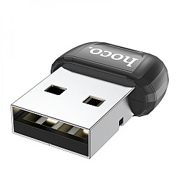 Адаптер USB для комп'ютера і ноутбука Hoco UA18 адаптер Bluetooth 5.0 10 м Чорний