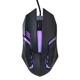 Комплект проводной игровая клавиатура и мышь UKC KR-6300TZ с RGB подсветкой Black