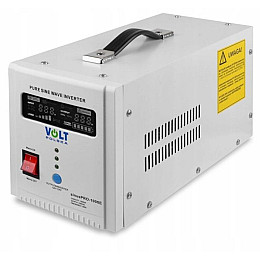 Джерело безперебійного живлення ДБЖ Volt Polska Sinus PRO 1000E 12V/220V 1000 ВА 700 Вт із чистою синусоїдою
