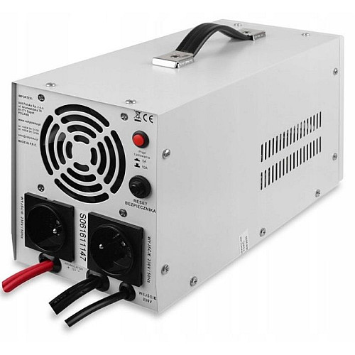 Джерело безперебійного живлення ДБЖ Volt Polska Sinus PRO 1000E 12V/220V 1000 ВА 700 Вт із чистою синусоїдою