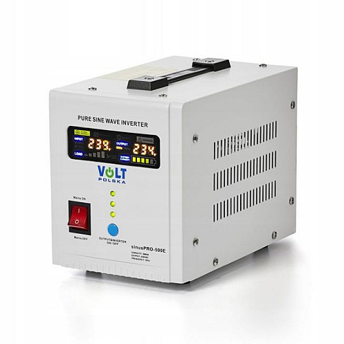 Источник бесперебойного питания ИБП Volt Polska Sinus PRO 500E 12V/230V 500 ВА 350 Вт с чистой синусоидой