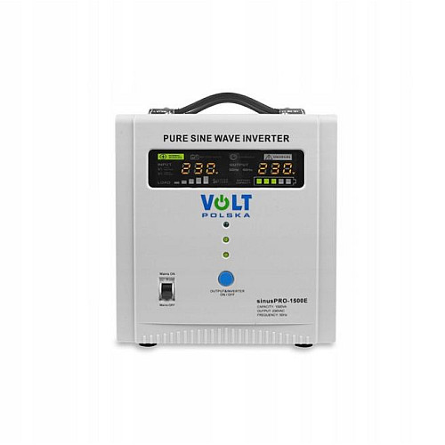 Источник бесперебойного питания ИБП Volt Polska Sinus PRO 1500E 12V/230V 1500 ВА 1000 Вт с чистой синусоидой
