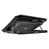 Подставка кулер для ноутбука MeeTion CoolingPad CP3030 с RGB подсветкой Black