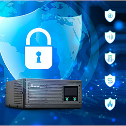 Джерело безперебійного живлення ДБЖ Extralink Piorun 3000 ВА 2100 Вт 24 В з чистою синусоїдою