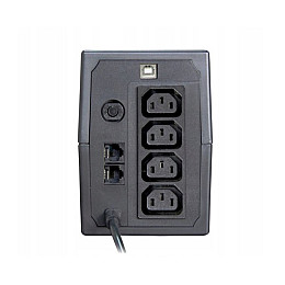 Джерело безперебійного живлення ДБЖ Orvaldi i650LCD USB UPS 7Ah 650 ВА 12 В